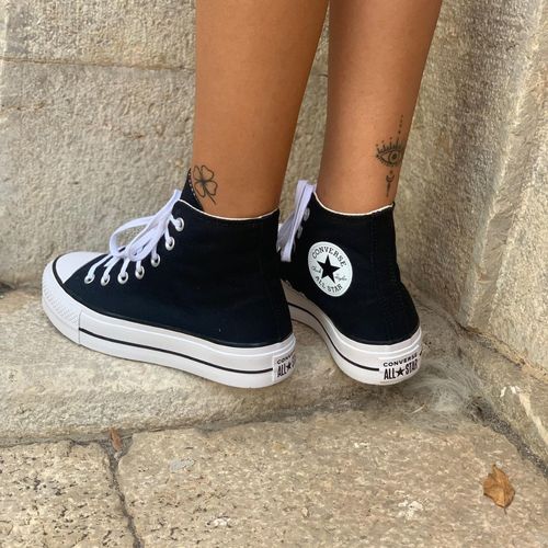 Converse Chuck Taylor All Star Lift Grey White Women Casual